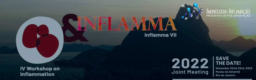Alunos premiados no IV Workshop on Inflammation & Inflamma VII